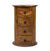 Artistic Wooden Round Chest of 4 Drawers (JAL-CH02)