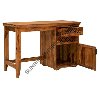 Artistic Wooden Writing - Computer Table Desk Study Best Designs Home & Living:furniture:computer