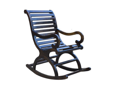 wooden rocking chair