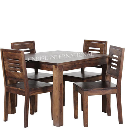 dining table sets, wooden dining table set designs online, Buy solid wood dining table chair sets, sheesham wood dining table set designs in India - www.thetimberguy.com