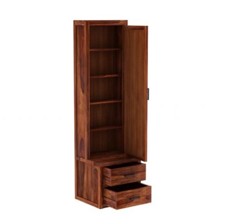 Contemporary Wooden Dressing table with storage door Mirror Frame - Furniture Online: Buy Wooden Furniture for Every Home