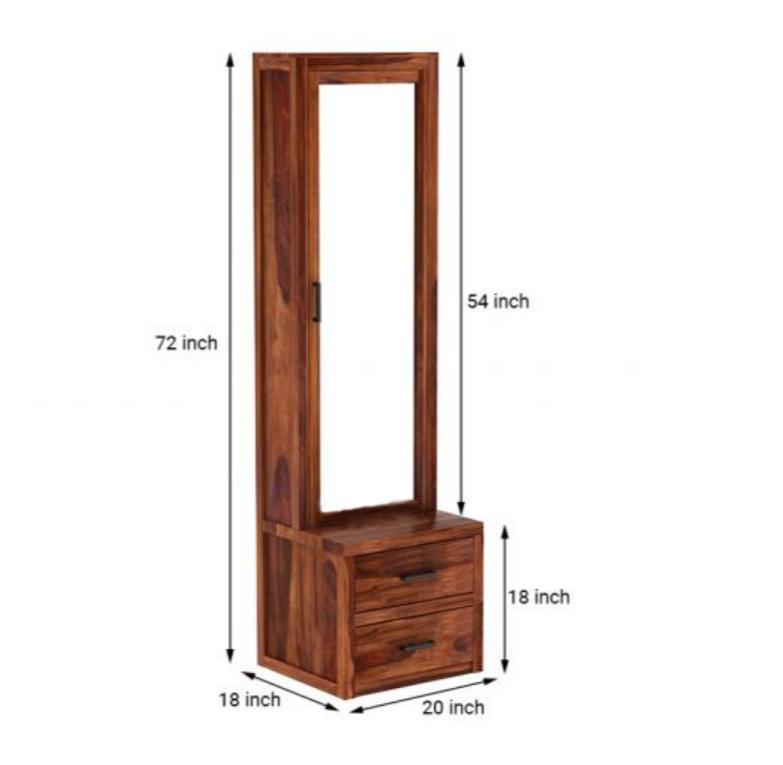 Contemporary Wooden Dressing table with storage door Mirror Frame - Furniture Online: Buy Wooden Furniture for Every Home | Sunrise International Contemporary Wooden Dressing table with storage door Mirror Frame - Furniture Online: Buy Wooden Furniture for Every Home | Sunrise International