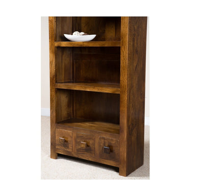 solid wood contemporary bookshelf