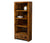 Contemporary wooden bookcase bookshelf