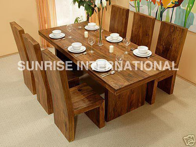 dining table sets, wooden dining table set designs online, Buy solid wood dining table chair sets, sheesham wood dining table set designs in India - www.thetimberguy.com