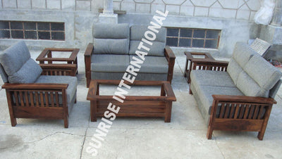 wooden sofa set designs online