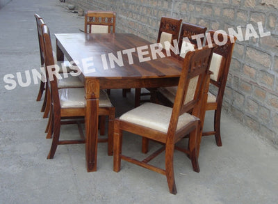 dining table sets, wooden dining table set designs online, Buy solid wood dining table chair sets, sheesham wood dining table set designs in India - www.thetimberguy.com
