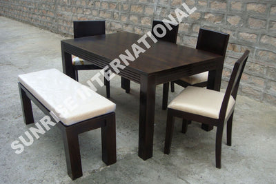 dining table sets, wooden dining table set designs online, Buy solid wood dining table chair sets, sheesham wood dining table set designs in India - www.thetimberguy.com