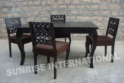 dining table sets, wooden dining table set designs online, Buy solid wood dining table chair sets, sheesham wood dining table set designs in India - www.thetimberguy.com