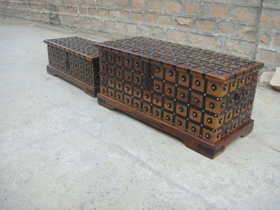 buy solid sheesham wood wooden trunk blanket box online with best designs in India at cheap price - www.thetimberguy.com