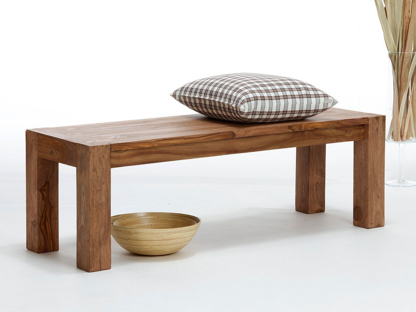 Handmade Solid Wooden Bench (Choose your own size)