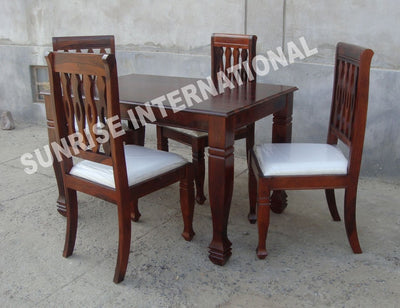 dining table sets, wooden dining table set designs online, Buy solid wood dining table chair sets, sheesham wood dining table set designs in India - www.thetimberguy.com
