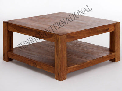 solid wood coffee table online