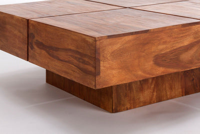 solid wood coffee table online