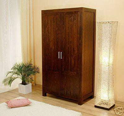 wooden wardrobe