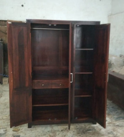 Home Furniture - Wooden 3 door Cupboard / Wardrobe !!