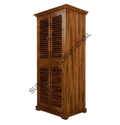 solid sheesham wood almirah