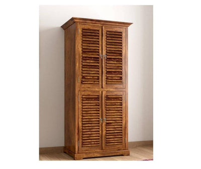 solid wood wardrobe