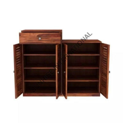 Home Furniture - Wooden Shoe Rack Cabinet Sideboard & Living:furniture:living Room:sideboards