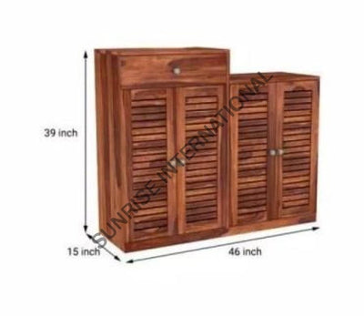 Home Furniture - Wooden Shoe Rack Cabinet Sideboard & Living:furniture:living Room:sideboards
