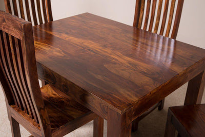 dining table sets, wooden dining table set designs online, Buy solid wood dining table chair sets, sheesham wood dining table set designs in India - www.thetimberguy.com