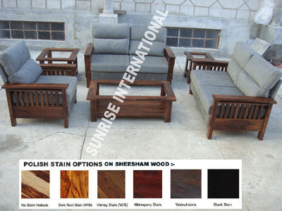 wooden sofa set designs online