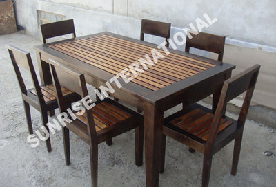 dining table sets, wooden dining table set designs online, Buy solid wood dining table chair sets, sheesham wood dining table set designs in India - www.thetimberguy.com