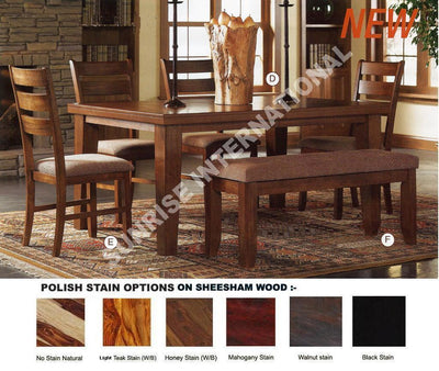 dining table sets, wooden dining table set designs online, Buy solid wood dining table chair sets, sheesham wood dining table set designs in India - www.thetimberguy.com