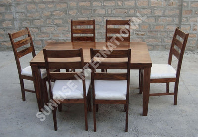 dining table sets, wooden dining table set designs online, Buy solid wood dining table chair sets, sheesham wood dining table set designs in India - www.thetimberguy.com