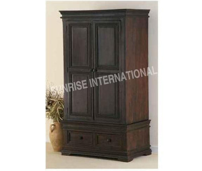 buy solid sheesham wood wooden wardrobe cupboard online with best designs in India at cheap price - www.thetimberguy.com