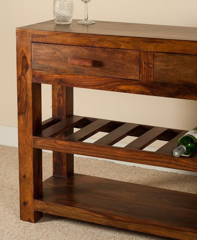 solid wood coffee table online