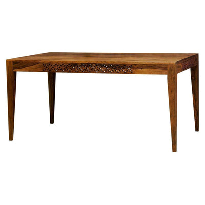 solid wood dining table