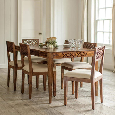 wooden dining set