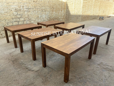 solid sheesham wood dining table design