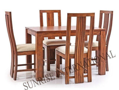 dining table sets, wooden dining table set designs online, Buy solid wood dining table chair sets, sheesham wood dining table set designs in India - www.thetimberguy.com