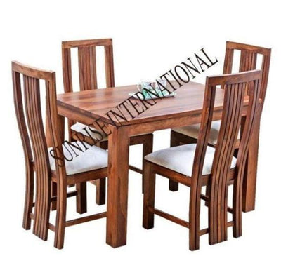 dining table sets, wooden dining table set designs online, Buy solid wood dining table chair sets, sheesham wood dining table set designs in India - www.thetimberguy.com