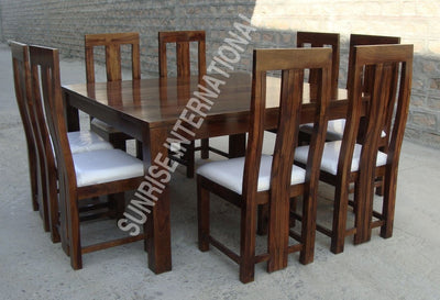 dining table sets, wooden dining table set designs online, Buy solid wood dining table chair sets, sheesham wood dining table set designs in India - www.thetimberguy.com