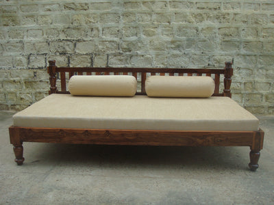 Solid Wood Daybed Diwan Divan With Cushion