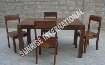 dining table sets, wooden dining table set designs online, Buy solid wood dining table chair sets, sheesham wood dining table set designs in India - www.thetimberguy.com