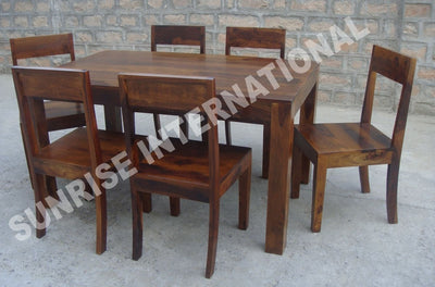 dining table sets, wooden dining table set designs online, Buy solid wood dining table chair sets, sheesham wood dining table set designs in India - www.thetimberguy.com