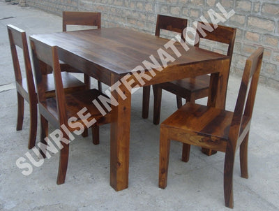 dining table sets, wooden dining table set designs online, Buy solid wood dining table chair sets, sheesham wood dining table set designs in India - www.thetimberguy.com