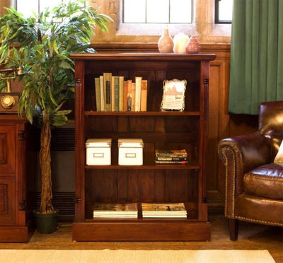 wooden bookcase