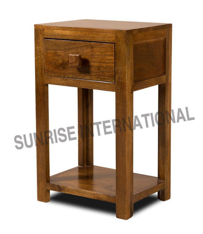 Wooden Bed side cabinet , Side table , Lamp Table (1 drawer) !!- Furniture online: Buy wooden furniture for every home with best designs