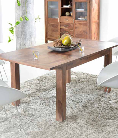 solid wood extension dining table furniture design