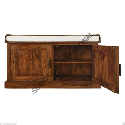 wooden shoe cabinet rack