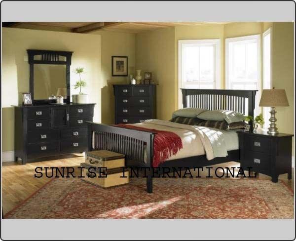 Bedroom furniture - Contemporary Wooden 7 pc King Size Bedroom set !!