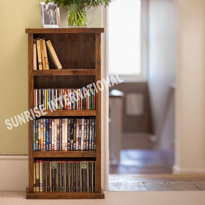 buy solid sheesham wood wooden CD DVD cabinet rack online with best designs in India at cheap price - www.thetimberguy.com