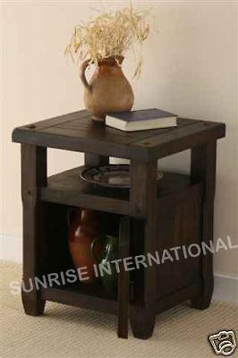 Dark Wood Bed side cabinet (Single door) !!- Furniture online: Buy wooden furniture for every home with best designs