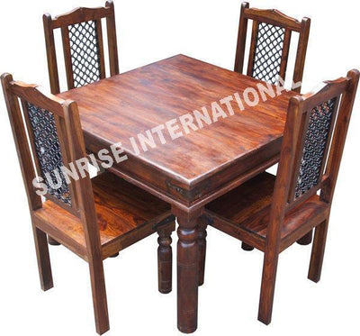 dining table sets, wooden dining table set designs online, Buy solid wood dining table chair sets, sheesham wood dining table set designs in India - www.thetimberguy.com