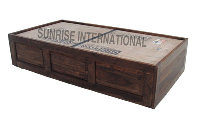 three-seater wooden diwan daybed in Sheesham wood